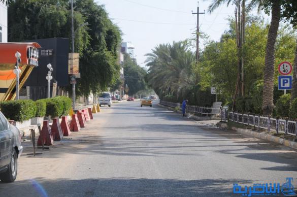 بالصور :الناصرية تخلو من المارة ، واهلوها في ضيافة ابي عبد الله