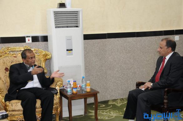 ذي قار تتعهد بحماية كافة العاملين الأجانب في حقل الغراف النفطي