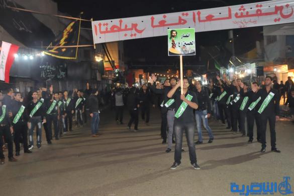 رسالة عاشوراء .. ابناء مدينة الناصرية يحيون ليلة السابع من شهر محرم - تقرير مصور -