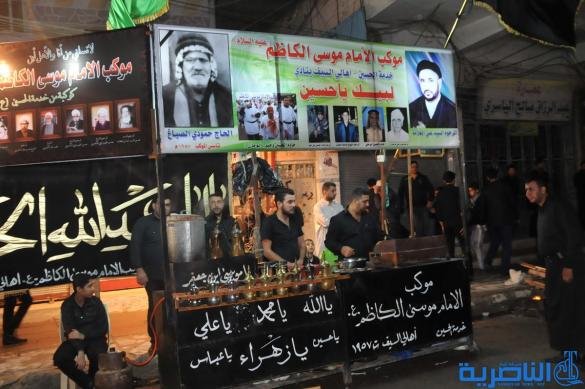 رسالة عاشوراء .. ابناء مدينة الناصرية يحيون ليلة السابع من شهر محرم - تقرير مصور -