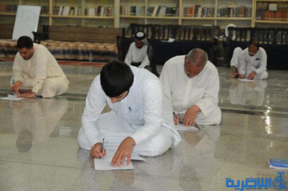 بدء الامتحانات النهائية لطلبة الحوزة الدينية في الناصرية – تقرير مصور-