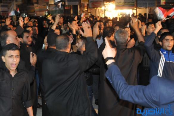 رسالة عاشوراء:مدينة الناصرية تحيي ذكرى ليلة الثامن من المحرم - تقرير مصور -