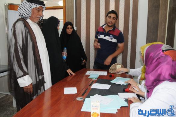 افتتاح عيادة خارجية في مستشفى الحسين التعليمي في الناصرية – تقرير مصور –