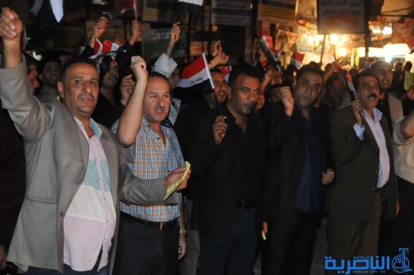 رسالة عاشوراء:مدينة الناصرية تحيي ذكرى ليلة الثامن من المحرم - تقرير مصور -
