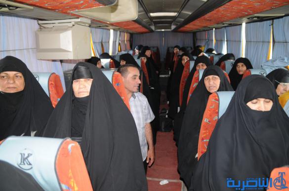 الناصرية تودع اول قوافل الحجيج الى الديار المقدسة ، وسط حضور شعبي ورسمي كبير - تقرير مصور -
