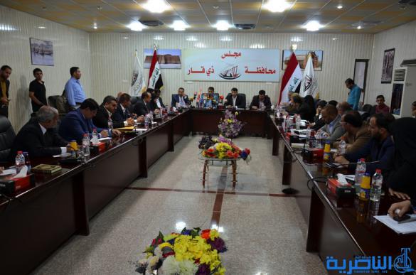 مجلس ذي قار يعقد جلسة استثنائية لحل المجالس البلدية ومجالس الاسناد - تقرير مصور -