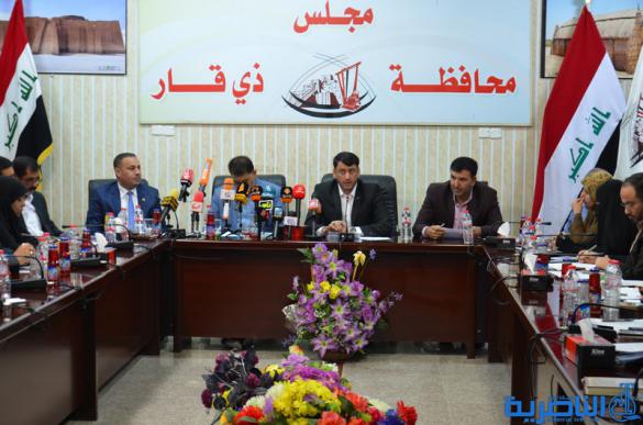 مجلس ذي قار يعقد جلسة استثنائية لحل المجالس البلدية ومجالس الاسناد - تقرير مصور -