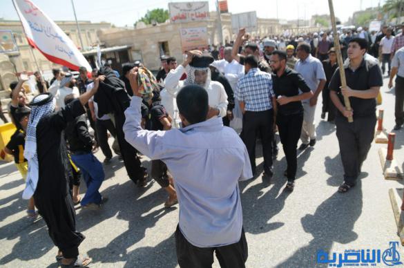 مئات المتظاهرين في الناصرية للمطالبة بمعرفة مصير ضحايا سبايكر -تقرير مصور -