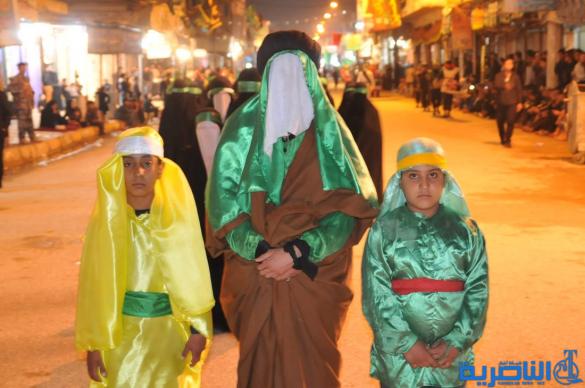 رسالة عاشوراء : الناصرية تحيي ليلة العاشر من المحرم الحرام 
