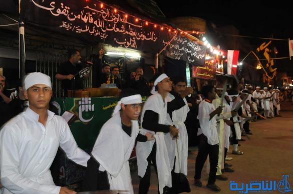 رسالة عاشوراء : الناصرية تحيي ليلة العاشر من المحرم الحرام 