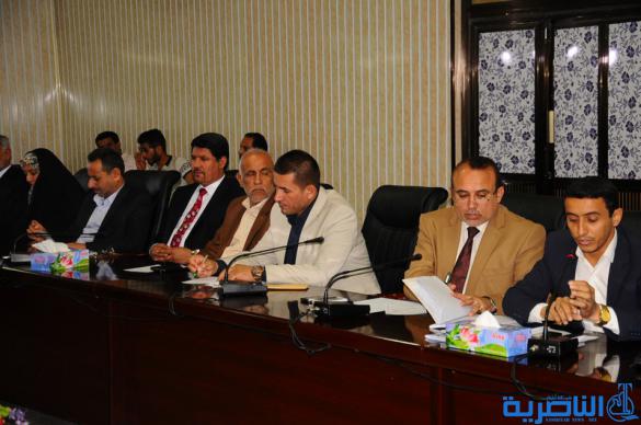 مجلس ذي قار يبحث الواقع التربوي المتردي في المحافظة ، ويناقش التنقلات الامنية - تقرير مصور - 