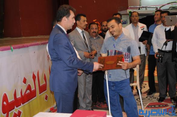 صحة ذي قار تحتفي تعلن بانتهاء حملة التلقيح ضد شلل الاطفال – تقرير مصور -