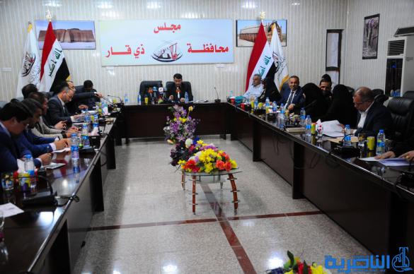 مجلس ذي قار يعقد جلسته الدورية اليوم الاربعاء لمناقشة مطالب المتظاهرين