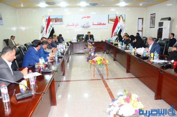 مجلس ذي قار يعقد جلسته الدورية اليوم الاربعاء لمناقشة مطالب المتظاهرين