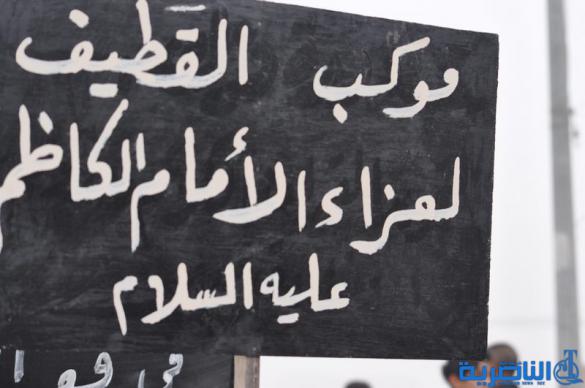 بالصور:مواكب الاعزاء على جسر النصر في الناصرية