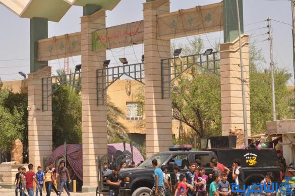 التقرير المصور لاول ايام عيد الفطر في مدينة الالعاب ومتنزه الناصرية 