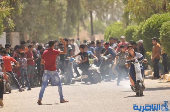 التقرير المصور لاول ايام عيد الفطر في مدينة الالعاب ومتنزه الناصرية 