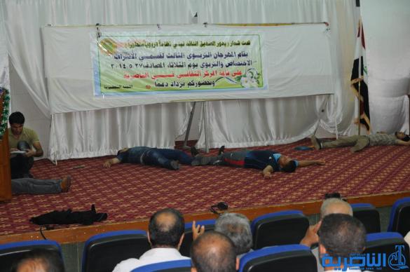 الاشراف التربوي في ذي قار يقيم مهرجانه السنوي الثالث في الناصرية – تقرير مصور –