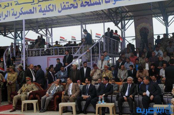 بالصور : رئيس الوزراء حيدر ألعبادي في حفل تخرج ضباط مكافحة الارهاب
