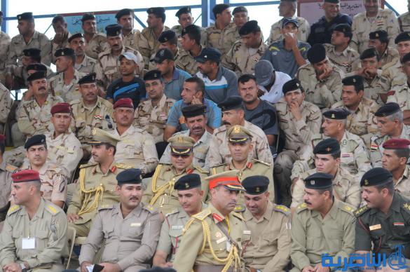بالصور : رئيس الوزراء حيدر ألعبادي في حفل تخرج ضباط مكافحة الارهاب