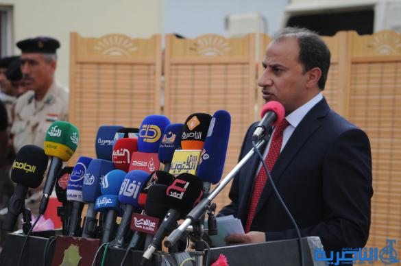 بالصور : رئيس الوزراء حيدر ألعبادي في حفل تخرج ضباط مكافحة الارهاب