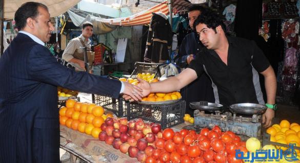 محافظ ذي قار : لدينا ما يكفي من الخزين الغذائي وسنلاحق المتلاعبين بالأسعار