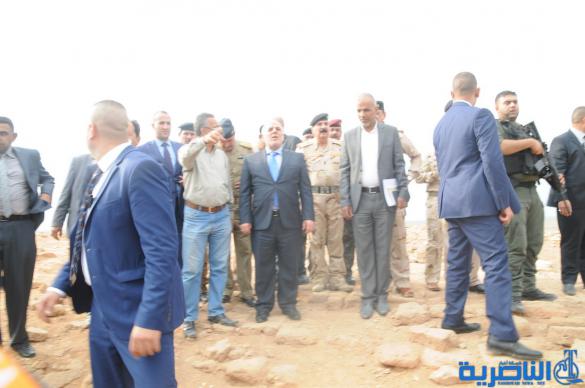 بالصور : رئيس الوزراء حيدر ألعبادي في حفل تخرج ضباط مكافحة الارهاب