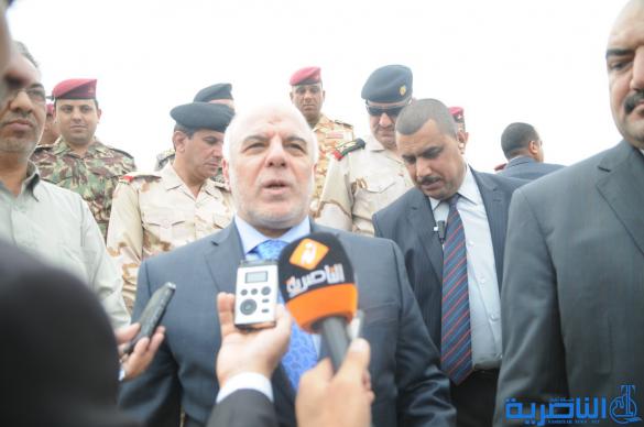 بالصور : رئيس الوزراء حيدر ألعبادي في حفل تخرج ضباط مكافحة الارهاب