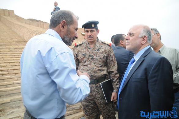 بالصور : رئيس الوزراء حيدر ألعبادي في حفل تخرج ضباط مكافحة الارهاب