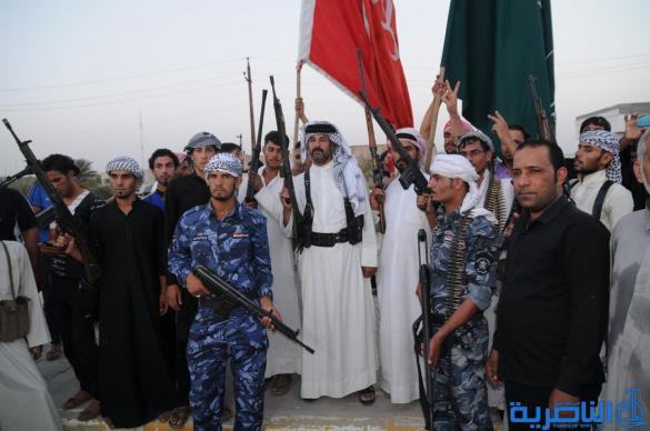 بالصور:مسلحو العشائر في ذي قار يتدفقون بالمئات للتطوع استجابة لفتوى السيد السيستاني