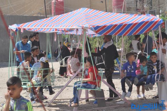 بالصور:مظاهر اول ايام عيد الاضحى في مدينة الناصرية