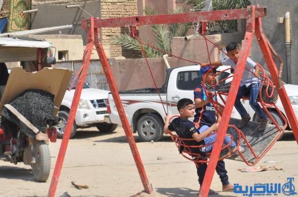 بالصور:مظاهر اول ايام عيد الاضحى في مدينة الناصرية