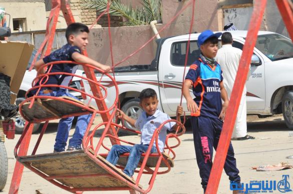 بالصور:مظاهر اول ايام عيد الاضحى في مدينة الناصرية