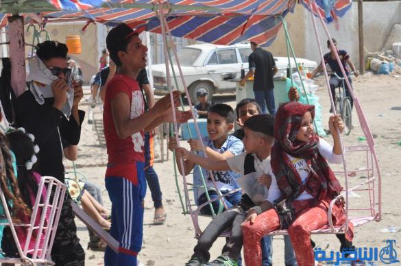 بالصور:مظاهر اول ايام عيد الاضحى في مدينة الناصرية