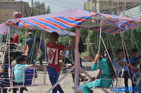 بالصور:مظاهر اول ايام عيد الاضحى في مدينة الناصرية