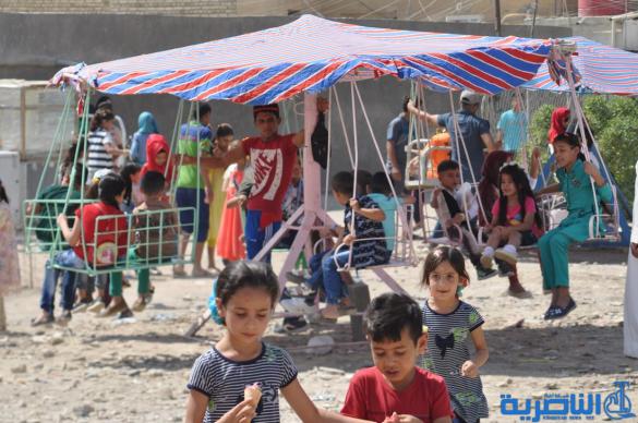 بالصور:مظاهر اول ايام عيد الاضحى في مدينة الناصرية