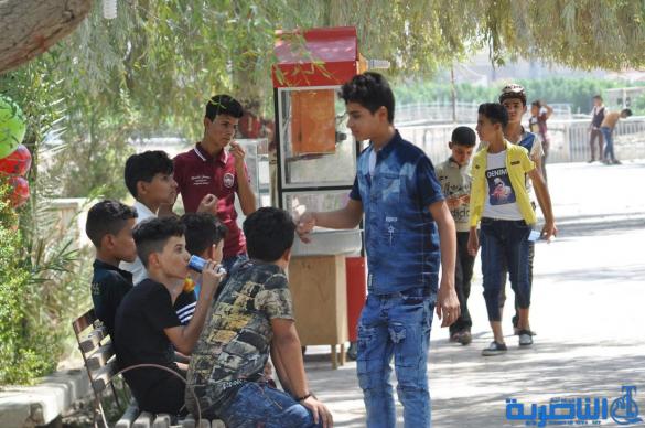 بالصور:مظاهر اول ايام عيد الاضحى في مدينة الناصرية