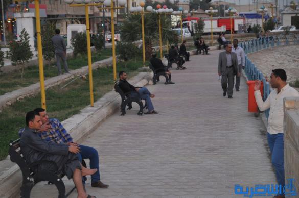 بالصور : كيف بدت الناصرية هذا الاسبوع ، مفاتنها واوجاعها وحياتها الامنة