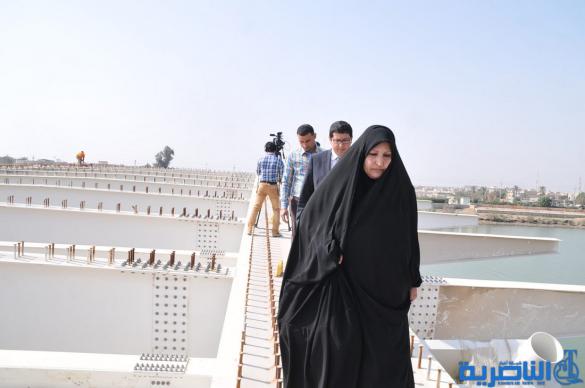مجلس ذي قار : لا فساد في مشروع جسر الحضارات والانجاز يحقق نسب متقدمة – تقرير مصور- 