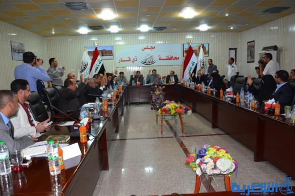 مجلس ذي قار يخول المحافظ بصرف نصف موازنة البترودولار للدوائر الخدمية