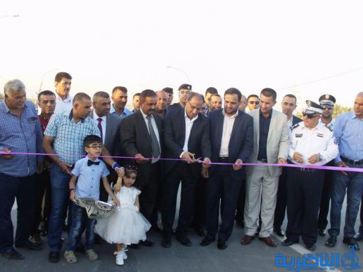 محافظ ذي قار يفتتح جسر المرور السريع بعد انجاز اعمال صيانته وتاهيله ، ويشيد بدور الدوائر الخدمية التي انجزته بإمكانياتها الذاتية