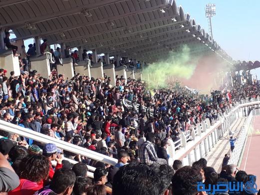 فوضى الملاعب : “عركة” مع الحكم تنهي مباراة الفرات والناصرية في ملعب الشطرة