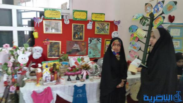 تربية الشطرة تقيم معرضها السنوي لفنون المدارس التشكيلية - تقرير مصور -