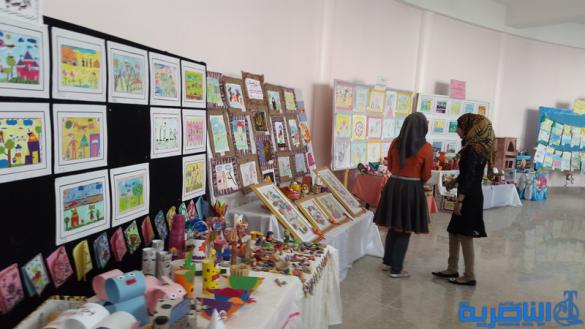تربية الشطرة تقيم معرضها السنوي لفنون المدارس التشكيلية - تقرير مصور -