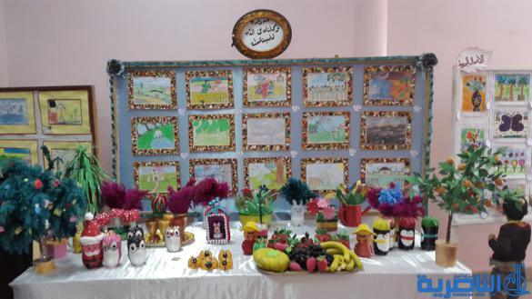 تربية الشطرة تقيم معرضها السنوي لفنون المدارس التشكيلية - تقرير مصور -