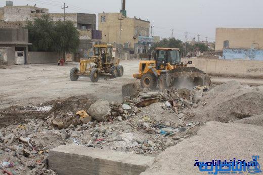 مجلس ذي قار يوجه بتنفيذ حملة كبرى لتنظيف وانارة شوارع مدينة الصدر