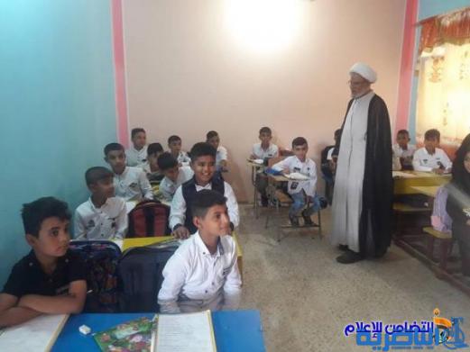 تزامنا مع بداية العام الدراسي الجديد..الشيخ الناصري يزور مبرة التضامن الرابعة للأيتام في قضاء سوق الشيوخ - مصور-