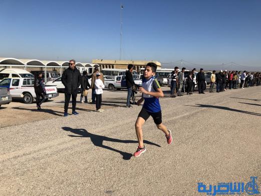 بالصور:الناصرية تحتضن بطولة العراق لسباقات الطريق 