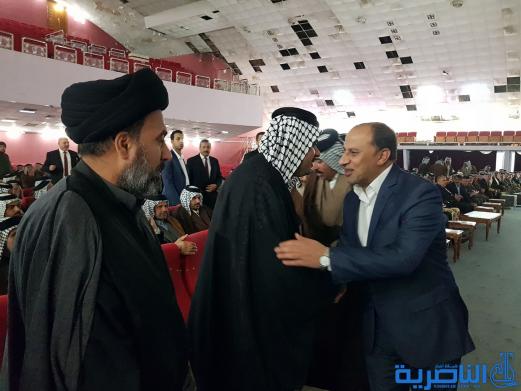 محافظ ذي قار  يرعى مؤتمرا للحد من النزاعات العشائرية -تقرير مصور-