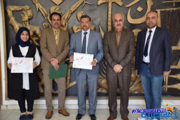 تلميذة من مبرات التضامن للأيتام تمثل مدارس الشطرة في مهرجان الخطابة والشعر